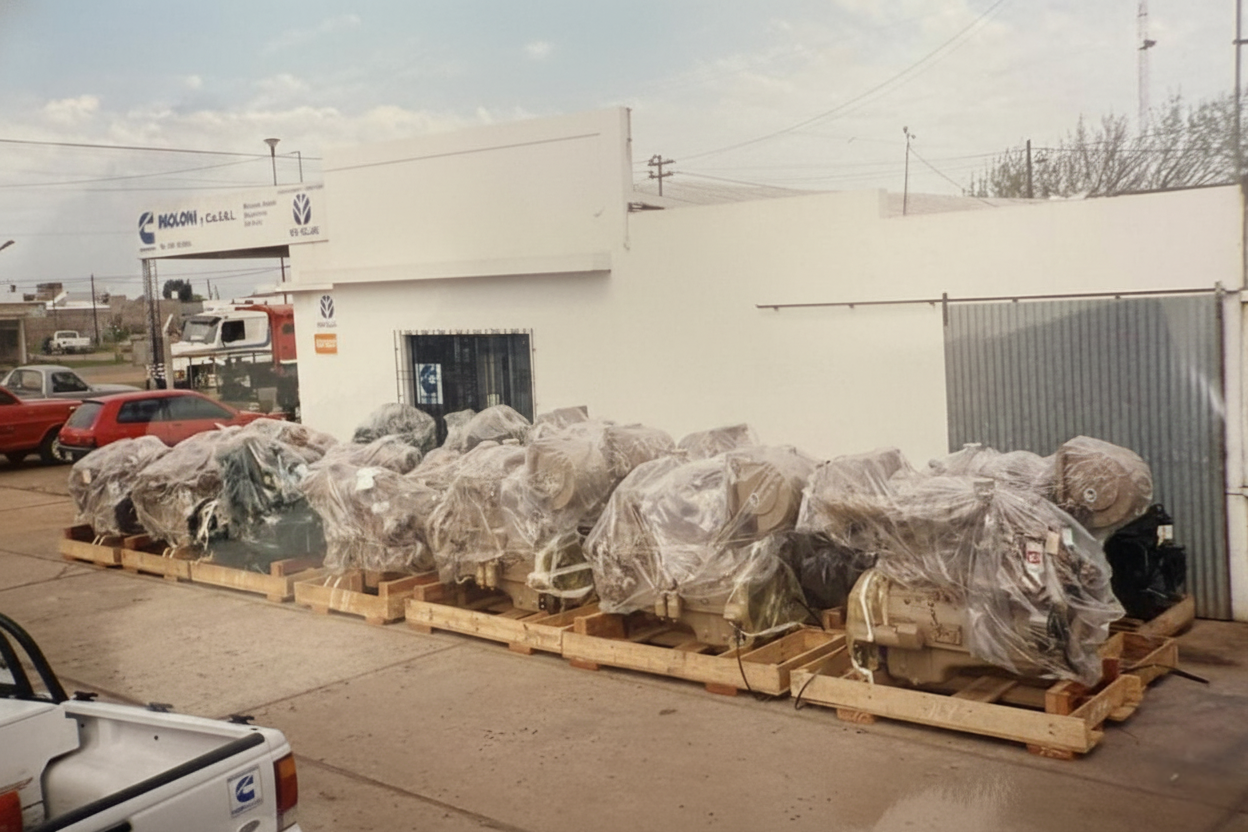 Inventario de motores en concesionario Paoloni